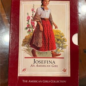 Collectible American Girl Josephina 6 book set in case. 1997 by American Girl.